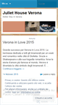 Mobile Screenshot of juliethouseverona.com